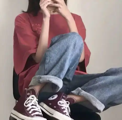 第484期女生头像1121酒红色优质真人部位女头