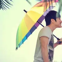  一男一女潮流时尚的情侣qq头像