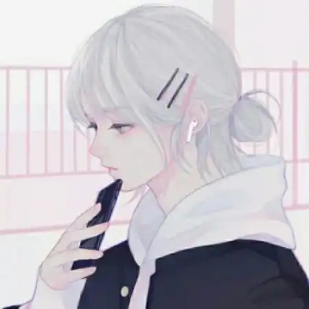  好看的小清新闺蜜头像一人一张卡通图片