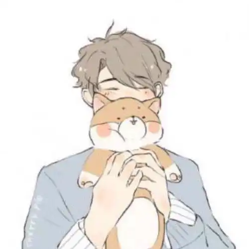  一男一女抱着猫的的情侣头像