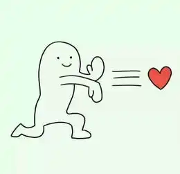  女生向你发小人推心表情图片是什么意思