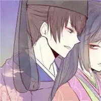  古装卡通情侣头像呆萌两张配对微信头像图片大全