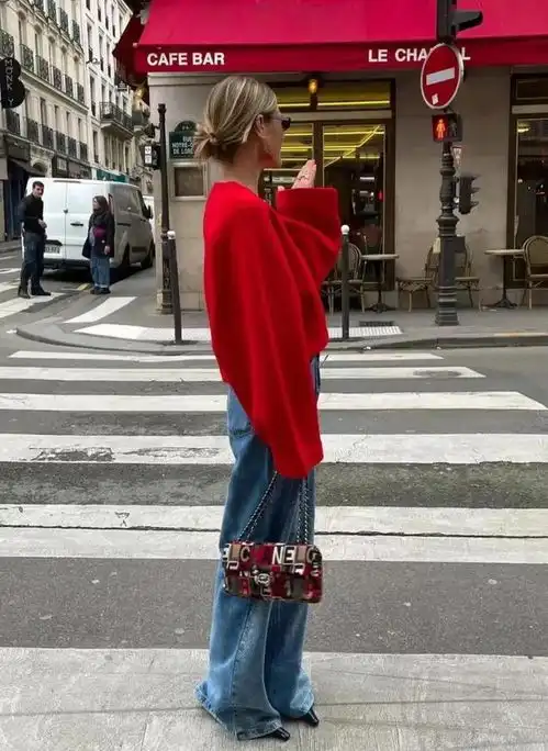  姐妹们冲春天穿它秒变仙女,慵懒风针织毛衣真香预警