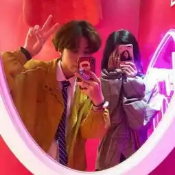  学会让自己变得更优秀点双人情侣头像