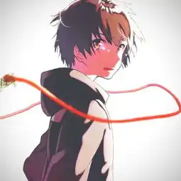  超萌版动漫情侣yy头像一男一女我很好哄你却总嫌麻烦