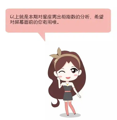  十二星座出柜指数