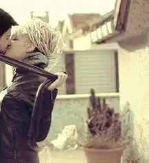  情侣头像一左一右