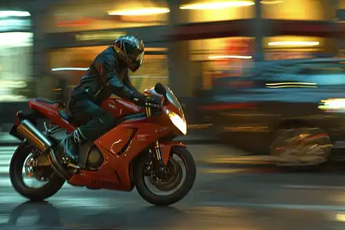  酷炫机车人物图片摄影图摄影图