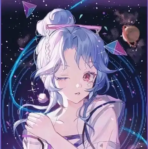 头像丨闺蜜头像霸气高清,遇见你的时候所有的星星都落到我的头上
