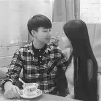  2022黑白相爱双人情头