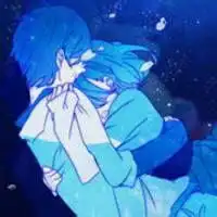  深情拥抱情侣头像一对微信头像图片大全