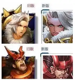  王者荣耀英雄头像新旧对比,鲁班最可爱,能认出她人不多