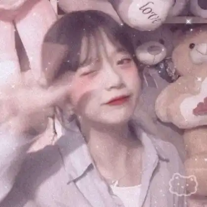  萌女生唯美清新头像,温柔长发又安静的女生