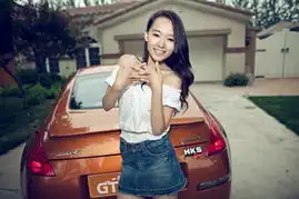 清新风格甜美佳人的淑女闺蜜日产350z