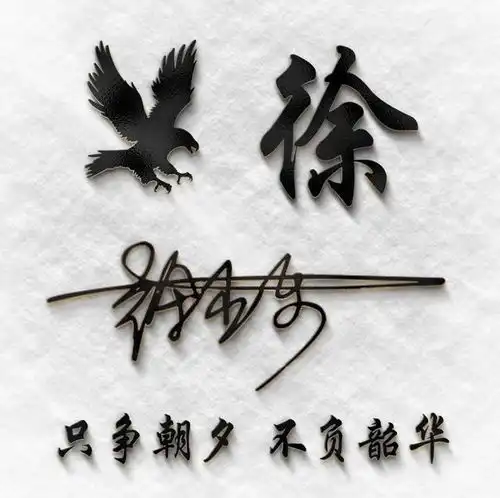  微信头像姓氏头像,全网原创最美艺术签名头像,留下你的名字