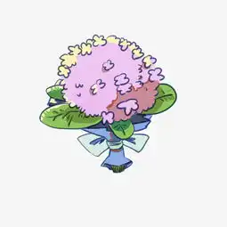  七夕情人节手绘捧花插画图片素材其他格式下载效果素材大全