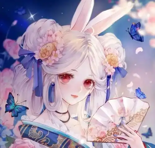  仙气古风女生头像万事都要全力以赴包括开心