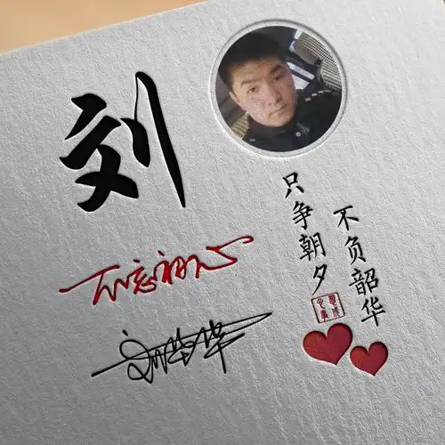  朋友们喜欢的微信头像做好了,3d高清艺术签名头像,有你的吗