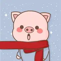  猪屁股情侣头像动漫猪公猪婆情侣头像