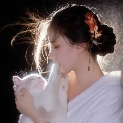  古风真人头像偶尔想你,经常偶尔