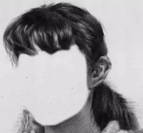  素描头像中头发的处理技巧,掌握了必得高分