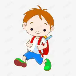  卡通背书包的男孩素材图片免费下载高清png千库网图片编号8134567