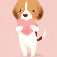  可爱动漫情侣头像一左一右,自然呆,自然萌