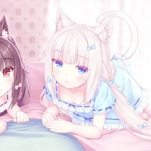 绘画作品jk制服姐妹头像