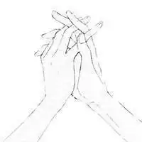  动漫牵手图片黑白微信头像图片大全