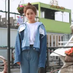  2018春季新品休闲短外套,满满休闲慵懒风,气质不臃肿,靓丽时尚又百搭