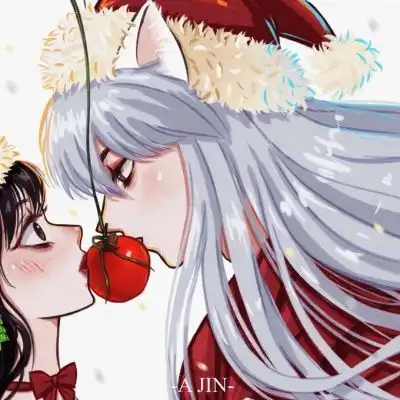  浪漫动漫情侣圣诞情侣头像没钱卡通动漫头像我要个性网