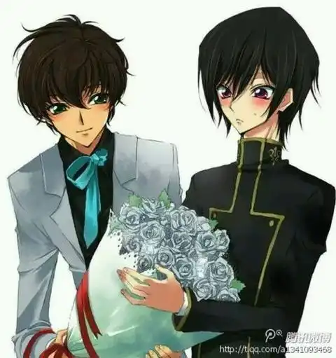  鲁路修和朱雀的cp图集