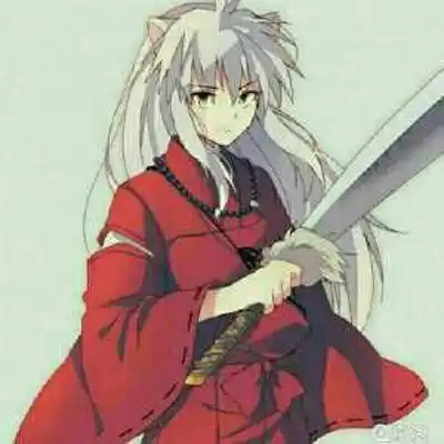  犬夜叉头像情侣高清图片犬夜叉桔梗和杀生丸cp头像帅气