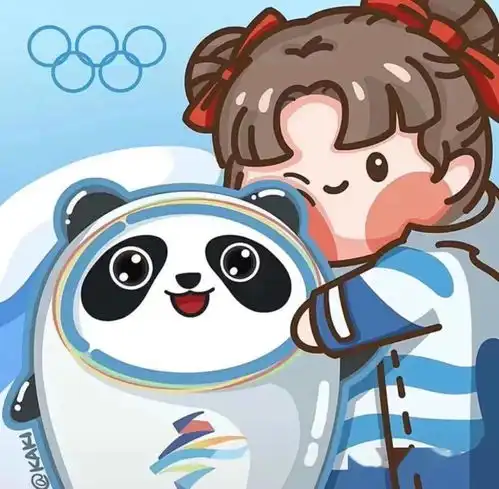 可爱好看的头像,冰墩墩来了