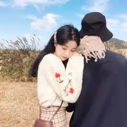  真人情侣头像喜欢给你爱也给你