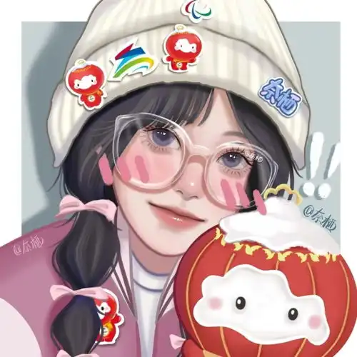 冰墩墩雪容融头像,冬奥顶流还有谁没有拥有