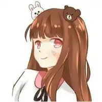  情侣头像分开一人一半卡通