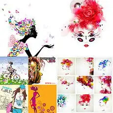  礼物女孩图片素材礼物女孩图片素材下载礼物女孩背景素材礼物女孩模板下载我图网