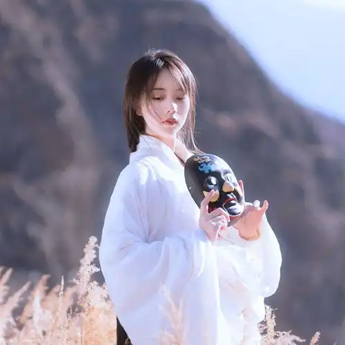  古风真人头像慢品人间烟火色,闲观万事岁月长