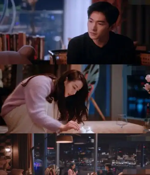  迪丽热巴教杨洋拍情侣照,杨洋瘪嘴不耐烦,网友却称有被土到