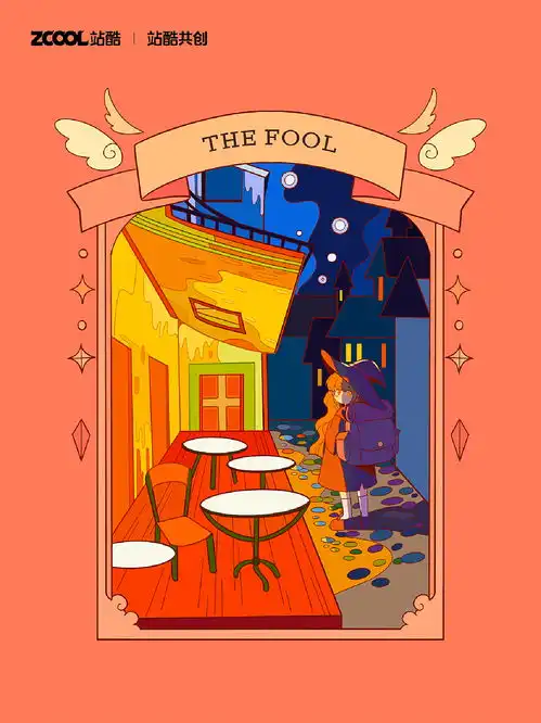  世界名画100魔法学院塔罗牌系列