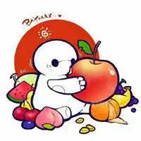  卡通呆萌吃货微信头像微信头像图片大全