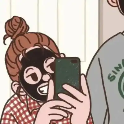  动漫头像情侣一对一张分开可爱情侣头像我要个性网