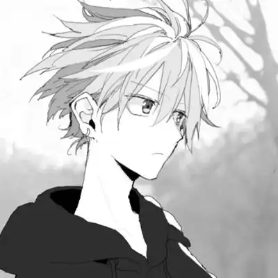  2023最新黑白霸气动漫头像