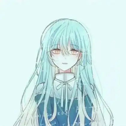  2020很经典的公式动漫情侣头像一男一女,全部是数字公式