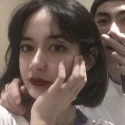  一对两张气质意境风真人魅力情头情侣头像我要个性网