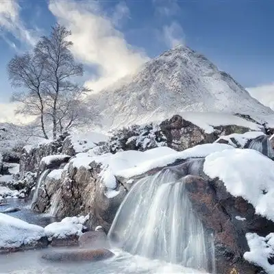  雪山风景的微信头像,高清雪山高峰风景图片大全