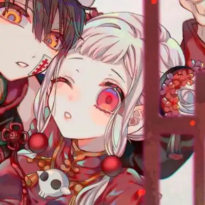  地缚少年.花子君动漫情侣头像