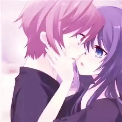  2020唯美意境动漫情侣头像,害怕失望却喜欢你