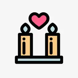  绿色情人节卡通蜡烛矢量图图片素材其他格式下载动漫人物大全